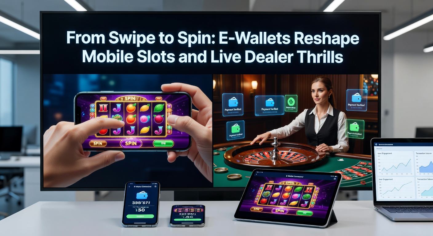 Live dealer at a roulette table on a mobile device, with e-wallet confirmation popup overlaying the action