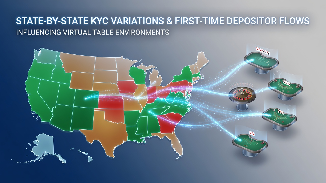 Overview of state regulatory frameworks affecting online casino deposits and KYC processes